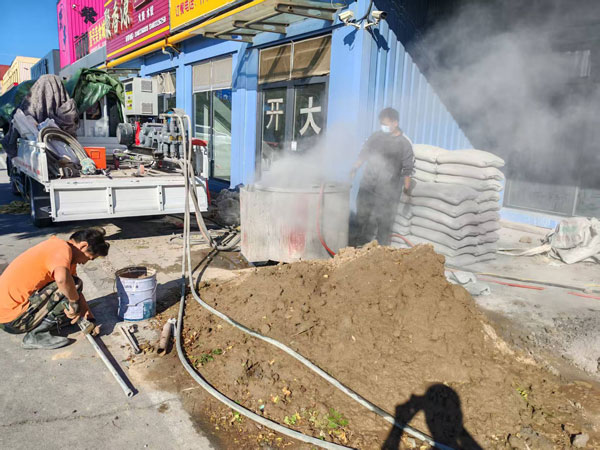 双桥顶管注浆加固